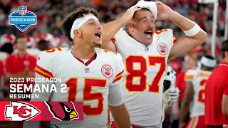 Kansas City Chiefs vs. Arizona Cardinals | Pretemporada NFL 2023 | Resumen Highlights | 19 Ago, 23