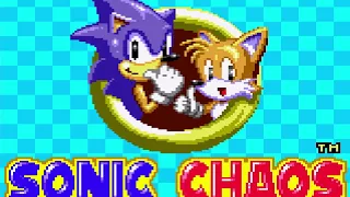 Смотрим Sonic Chaos на Game Gear! Чем отличается от SMS версии? | Sonic Chaos (GameGear)