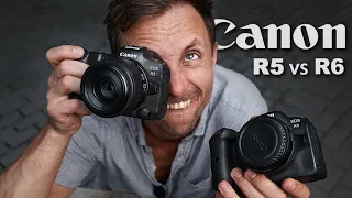 Canon R5 vs R6 БОЛЬШОЙ тест