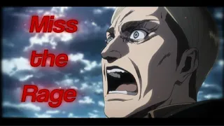 Miss the rage - Erwin's speech |「AMV/EDIT」| "my soldiers rage" | Attack On Titan |