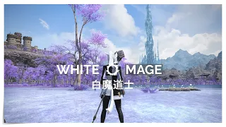 [FFXIV] All WHITE MAGE 白魔道士Job Action Showcase (Lv.1 - Lv.80) + Role/PVP/LB