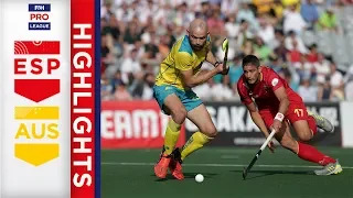 Spain v Australia | Week 21 | Men's FIH Pro League Highlights