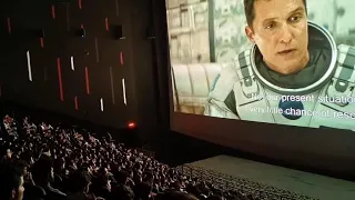 Interstellar Docking Scene Audience Reaction|| Special Show @Prasads Imax (Hyderabad)||10/07/2023