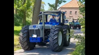 Ausfahrt der Oldtimer Schlepper Dörpfest Sandelermöns