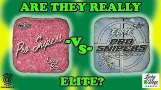 Lucky Bags Cornhole Elite Pro Snipers compared to Pro Snipers