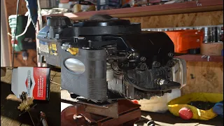Мотор Briggs&Stratton Ремонт після ремонту!Заміна регулятора оборотів!