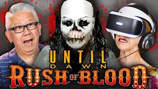 SCARY CLOWNS! | Until Dawn: Rush of Blood (PSVR | Elders React Gaming)