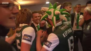 Hibernian FC V The Rangers - Scottish Cup Final Sportscene May 21st 2016 - Pitch Invasion