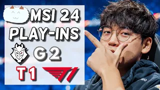 IS T1 RETURNING TO FORM? | G2 vs T1 | MSI SEMIFINALS 2024 LIVEVIEW