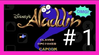 🧞‍♂️ Gameplay ALADDIN 🧞‍♂️ (SNES) CAP 1 Android