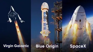 Кто быстрее? Новая космическая гонка | Blue Origin, Virgin Galactic и SpaceX