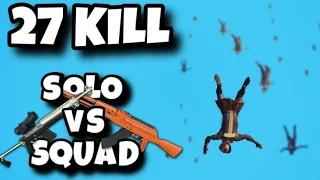 +27 KILL | SOLO VS SQUAD | PUBG MOBILE