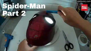 DIY Spider-Man Mask Part 2 - Eye Lenses