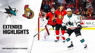 NHL San Jose Sharks VS Ottawa Senators Highlights/ HХЛ Оттава VS Сан-Хосе Обзор матча