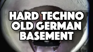 HARD TECHNO SET in an Old German Basement