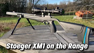 Stoeger XM1 on the Range after a New Transfer Port