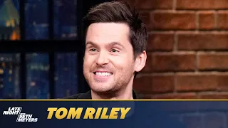 Tom Riley, Lizzy Caplan and Their Infant Had an Explosive In-Flight Mishap