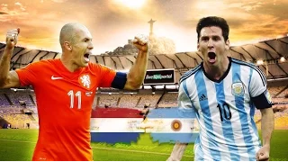 FIFA World Cup 2014 2nd Semi Final Argentina Vs Netherlands highlights