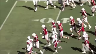 Jack Hoffman with a 69 yard touchdown in the 2013 Nebraska Spring Game