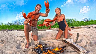 GIANT MUDCRAB Barehanded (Catch & Cook)