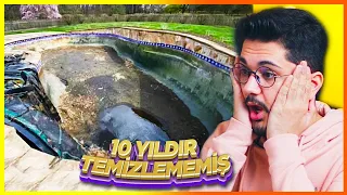 SENELERCE TEMİZLENMEYEN HAVUZLAR Havuz Temizleme Videoları