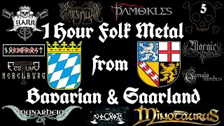1 Hour Folk Metal Music from Bavarian & Saarland | German Folk Metal Advent Calendar 5