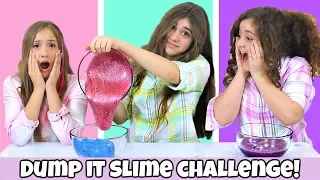 Dump It Slime Challenge - Valentine's Slime Edition!