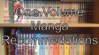 One Volume Manga Recommendations