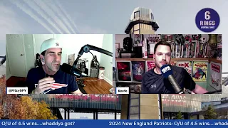 Live @6ringspod & @richkeefeshow New England Patriots 2024 Schedule Release Reaction