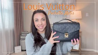 LOUIS VUITTON POCHETTE METIS!! WHAT FITS, PROS, CONS, WEAR & TEAR! EVERYTHING YOU NEED TO KNOW!!