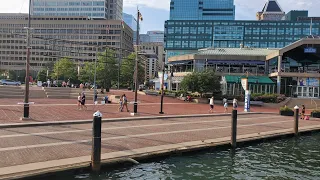 Fell's Point, Downtown Baltimore City  Maryland | Walking Tour 4K Visual | 2021
