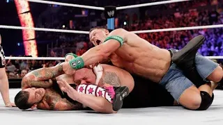 WWE # TripleThreatMatch John Cena vs Big Show vs CM Punk full match🔥🔥