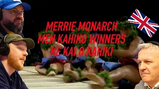 Merrie Monarch Men Kahiko Winners - Ke Kai O Kahiki REACTION!! | OFFICE BLOKES REACT!!