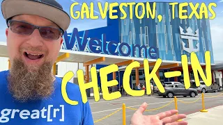Cruise Check-In Process in Galveston, Texas