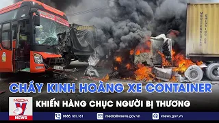 'Rùng mình' tai nạn liên hoàn ở Bình Phước khiến hàng chục người bị thương - VNews