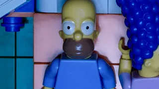 "Sleepless In Springfield" Lego Simpsons Animation
