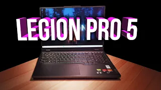 Legion Pro 5 (2023) Unboxing Review Cutdown! 10+ Game Benchmarks! Ryzen 7 7745HX and RTX 4060 Tested