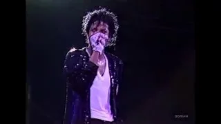 Michael Jackson - "Billie Jean" live Bad Tour in Yokohama 1987 - Enhanced - High Definition