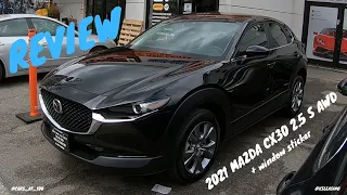 2021 MAZDA CX 30 2.5 S AWD REVIEW -- VERY NICE CITY CUV !