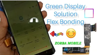 SAMSUNG EDGE SCREEN GREEN DISPLAY SOLUTION FLEX BONDING | edge training | Zorba Mobile | Note 9