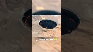 🔥🕳️ Eternal Blaze: Turkmenistan's 'Gates of Hell' Burning for Over 4,000 Years!