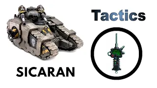 Relic Sicaran Battle Tanks: Rules Review + Tactics - Space Marines Codex Strategy Guide