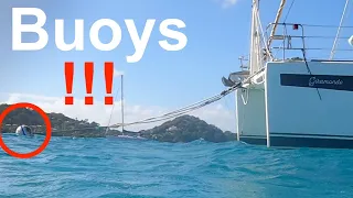 Why are mooring balls/buoys dangerous?