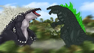 ZILLA EARTH vs WHALE GODZILLA | EPIC BATTLE!! | PANDY Animation 50