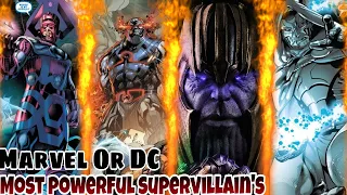 Top 4 Most Powerful Supervillain's #marvel #dc #mcu #thanos #avengers #shorts