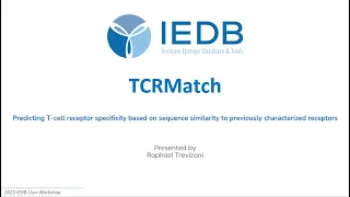 2023 User Workshop – 2.6 – Receptor Tools: TCRMatch & Section 2 Q&A