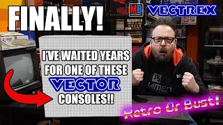 I've Been After This Console For Years - The Vectrex!! | Retro Or Bust!