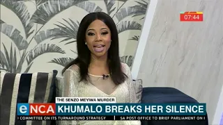 Kelly Khumalo breaks her silence