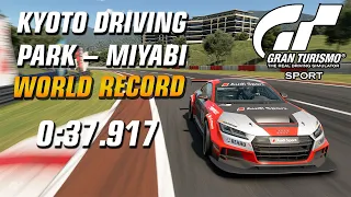 GT Sport World Record // Online Time Trial A (22.10.20-05.11.20) // Kyoto Driving Park – Miyabi