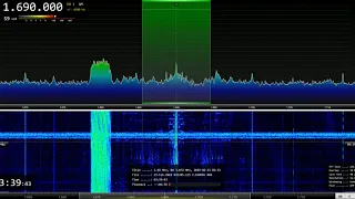 USA MWDX - ID's from WPTX 1690 - 1kw - Much stronger this time ! - 0340 - 23rd Feb 2019